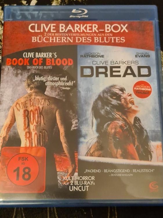 Clive Barker Box Book Of Blood & Dread UNCUT! | Kaufen auf Ricardo