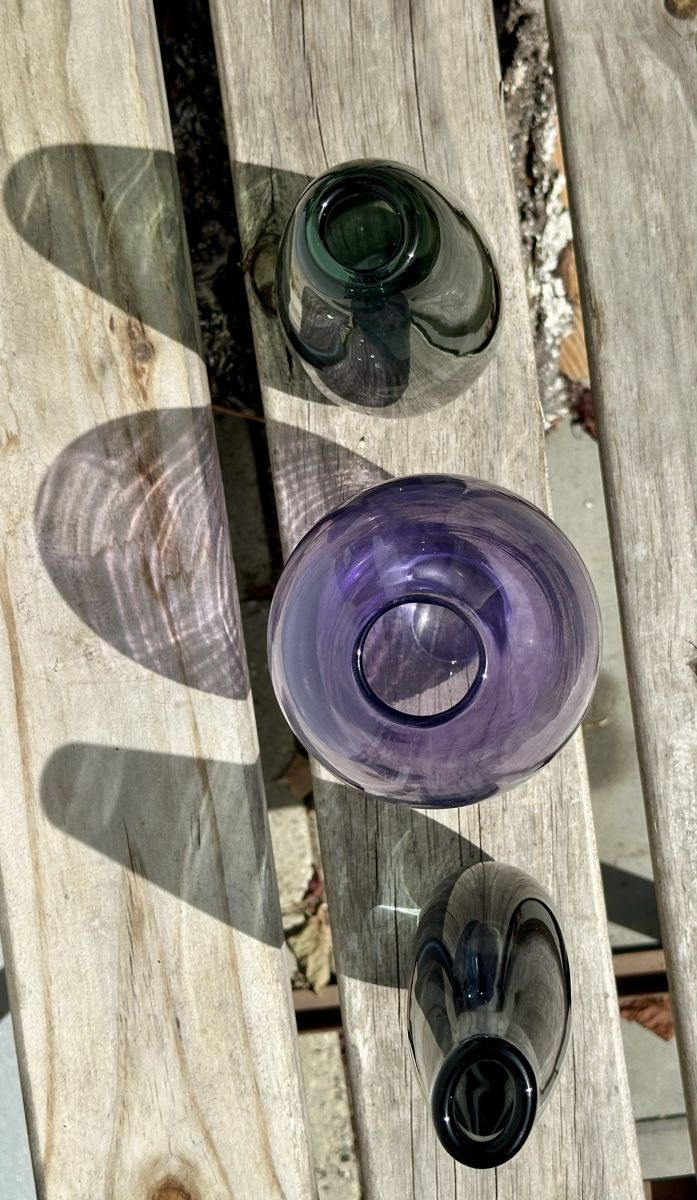 Vase & Récipients: Mid-Century Vasen 3er Set oder einzeln   – D'occasion à Kleindöttingen par lau_k778 2