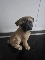 Hübsche Mops Figur, Deko für Tierliebhaber im Haus!