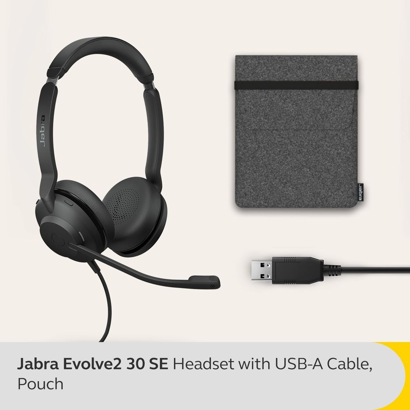 Jabra Cuffie: Jabra Evolve2 30 SE Stereo MS USB – Nuovo (secondo la descrizione) da Studen BE venduto da jwanko