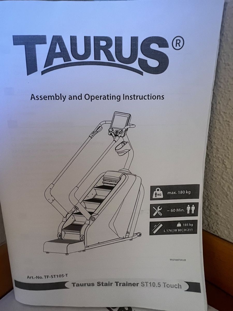 Taurus Hometrainer: Taurus Stair Master ST10.5 Touch | Neuwertig (Zürich) – Nuovo (secondo la descrizione) da Gümligen venduto da NiciScheidi 1