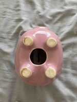 Sparschwein Keramik rosa gebraucht