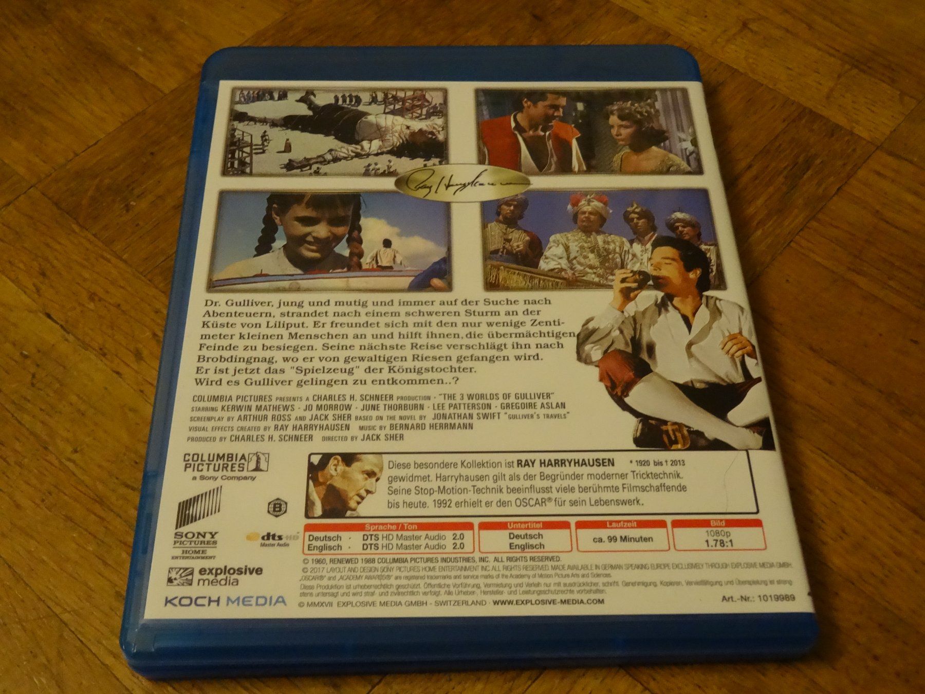 Tutti i DVDs: Die 3 Welten des Gulliver Blu-ray – Usato da Olten venduto da Disc-Verkauf 4