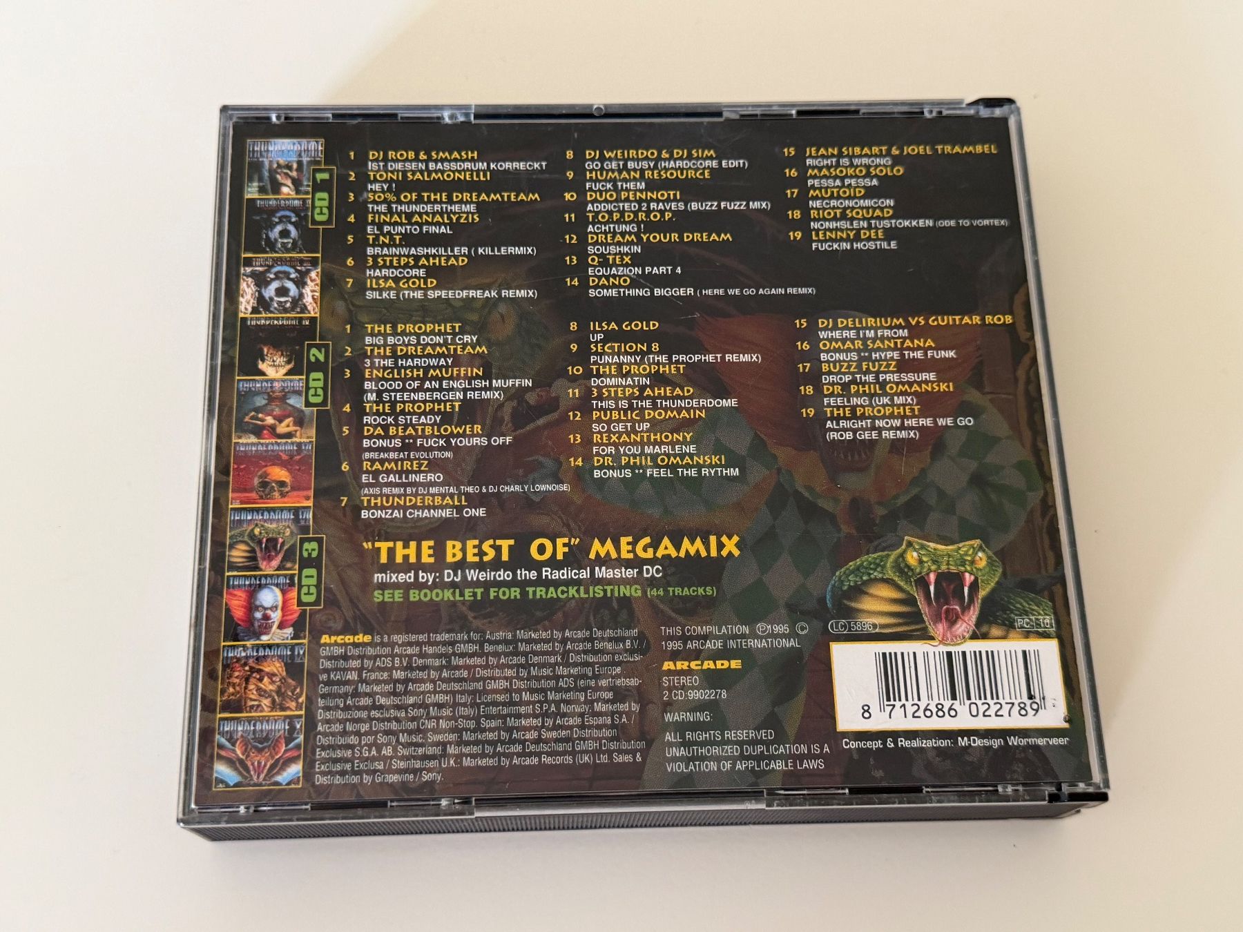 CDs: CD The Best Thunderdome – D'occasion à Altstätten SG par sheamus 1
