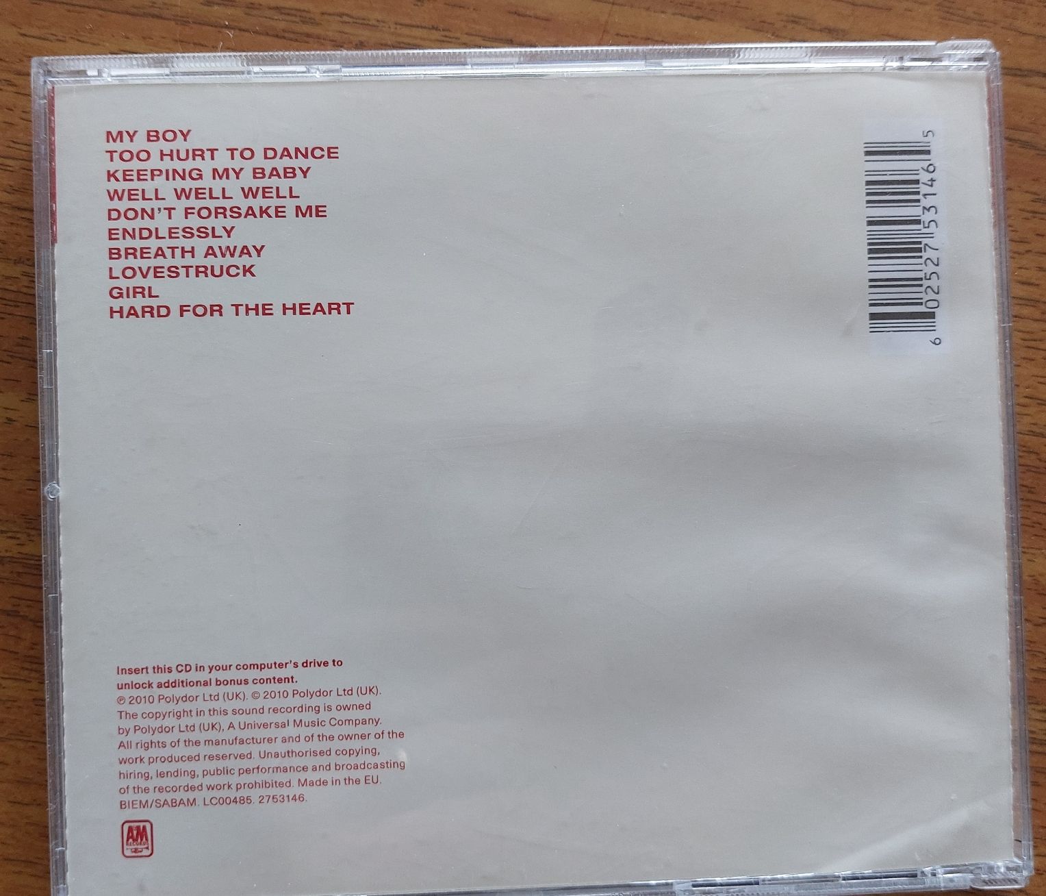 CDs: Duffy Endlessly CD guter Zustand – Gebraucht aus Thörigen von Mairitterling 1