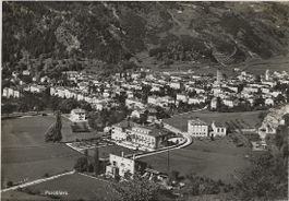 Poschiavo GR Hotel Stempel Weisses Kreuz sehr gut erhalten