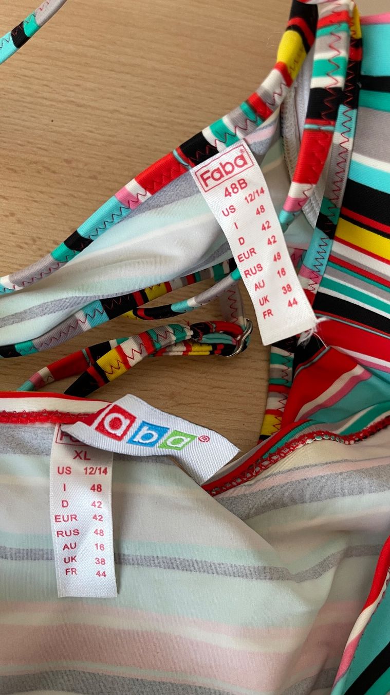 Lascana Costumi da bagno & Bikini: FABA( IT) 42B-42(De)/NP75CHF Nylon Elastan Badeanzug – Nuovo (secondo la descrizione) da Kölliken venduto da Hap-7 6