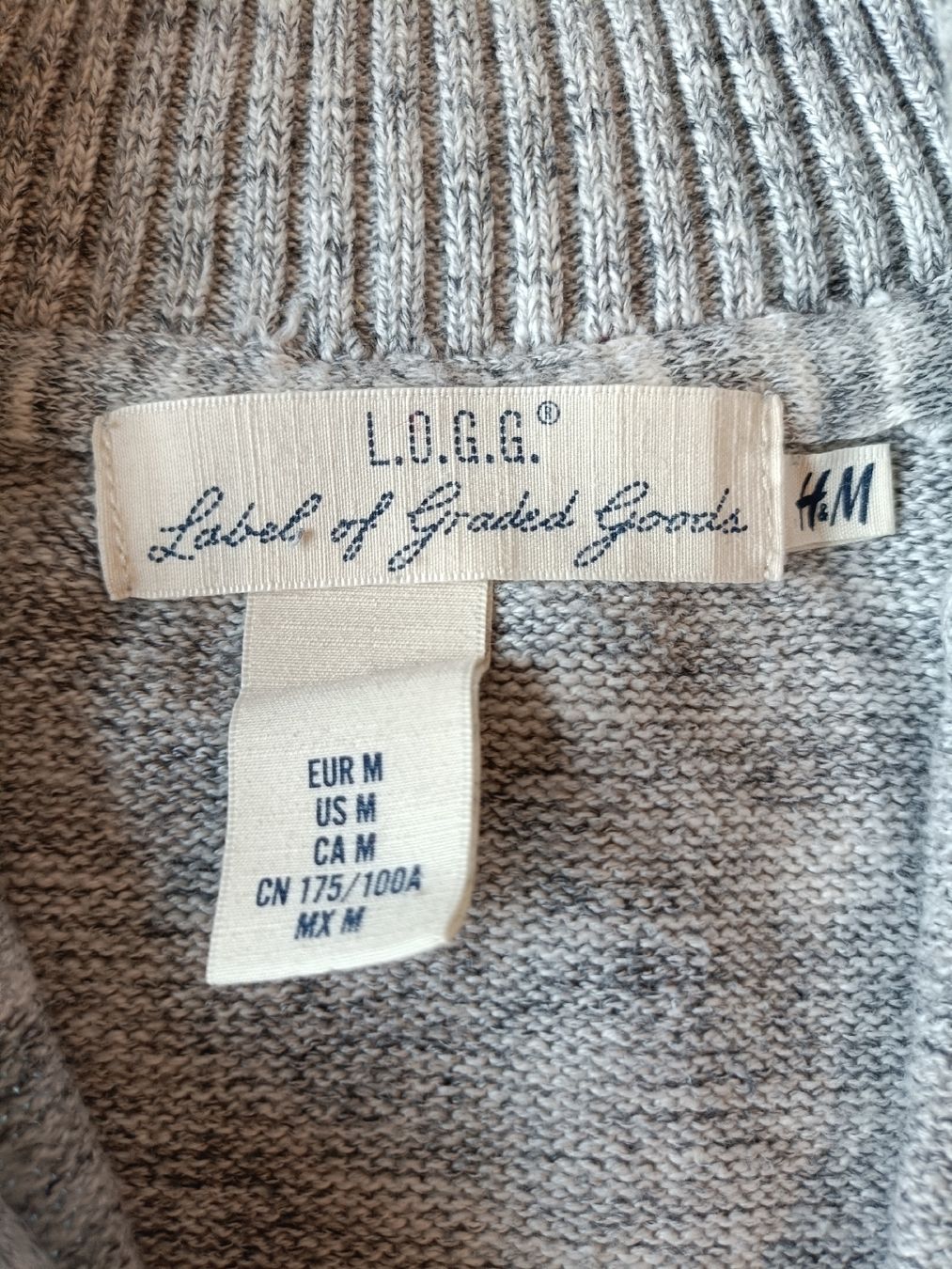 H&M Maglioni & Felpe: Grauer Strickpullover von L.O.G.G., Grösse M, Top Zustand! – Nuovo (secondo la descrizione) da Boswil venduto da mue_6psc 2