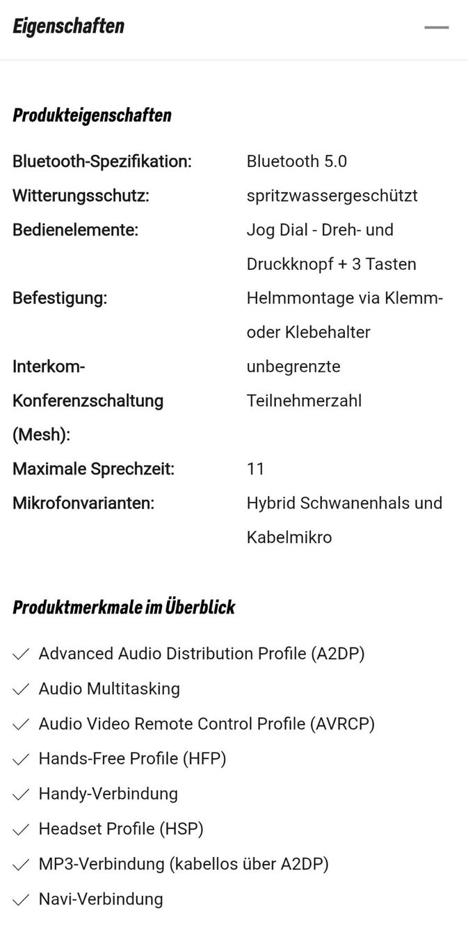 Sena Casques audio: SENA Spider ST1 – D'occasion à Grosswangen par Kombi-nat 3
