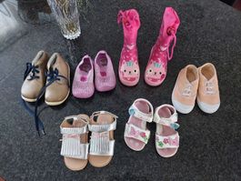 Mädchenschuhe Set Gr. 20/21 - Frühling/Sommer