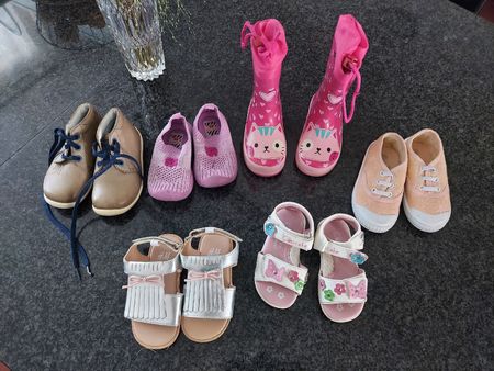 Mädchenschuhe Set Gr. 20/21 - Frühling/Sommer