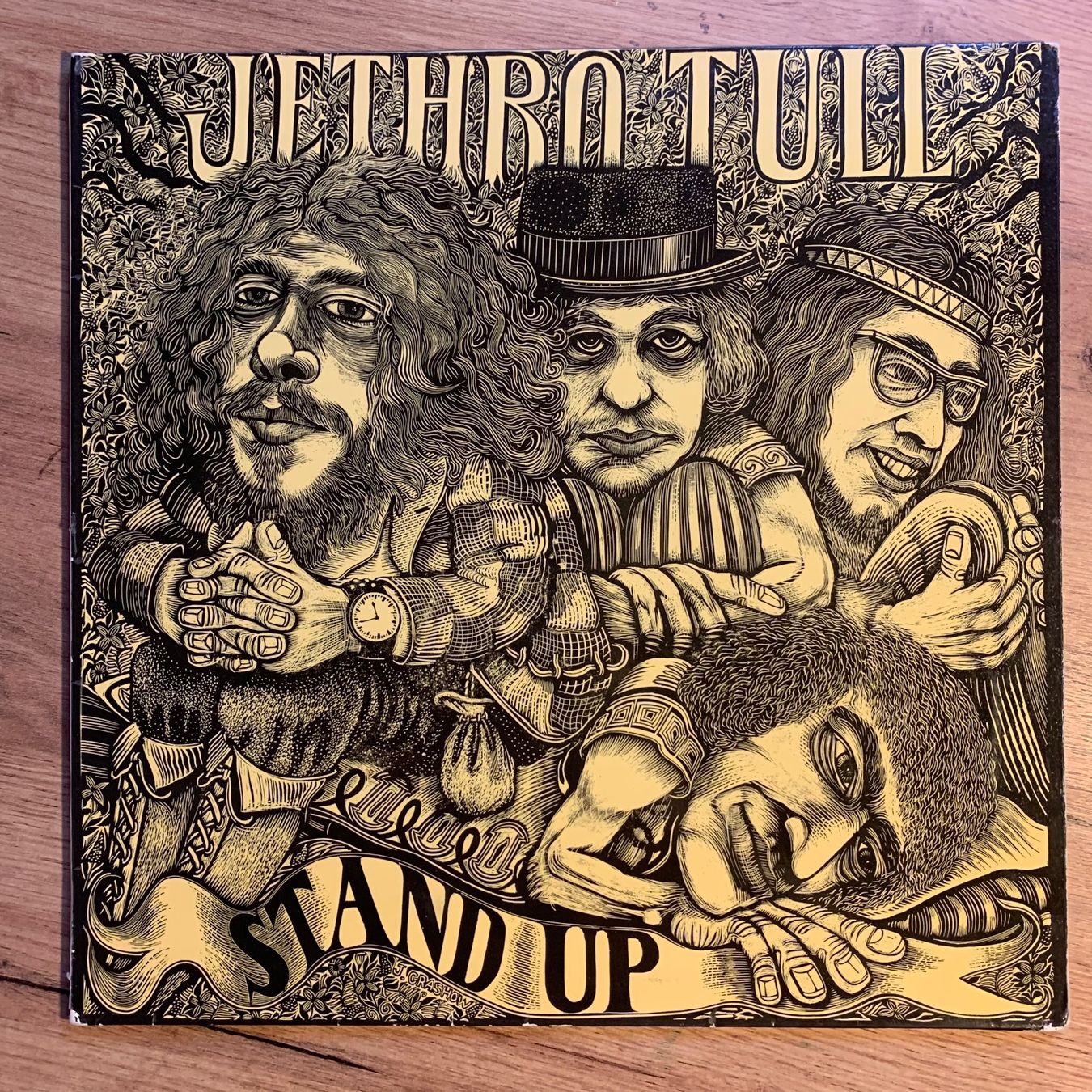 Dischi in vinile: JETHRO TULL - STAND UP...RE GER 1973...VG++/VG++ – Usato da Gals venduto da Diskopatshop