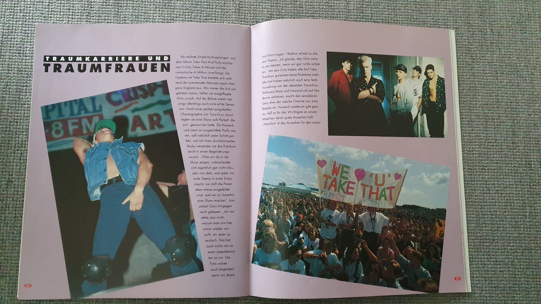 Libri: Take That / V.I.P. Paperback / 2. Auflage 1993 – Usato da Glattfelden venduto da sessa123 3