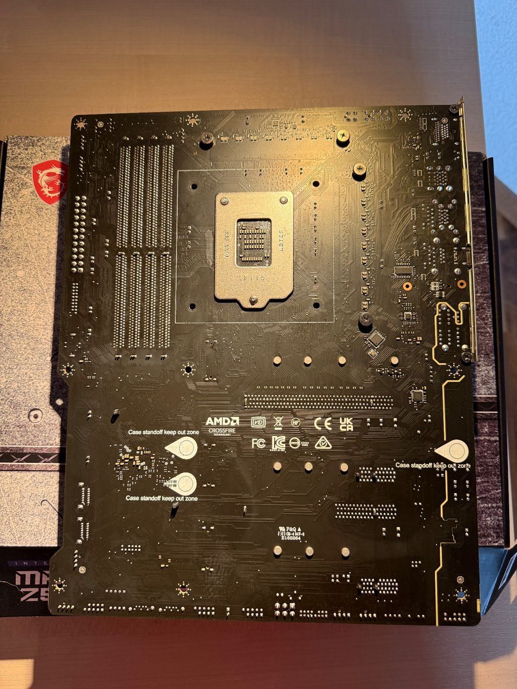 Carte mère MSI MAG Z590 Torpedo LGA1200 Intel Core i7-11700K d'occasion