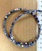 Sodalit top Strang  extra lang!   4 mm  für Kette  Sodalith