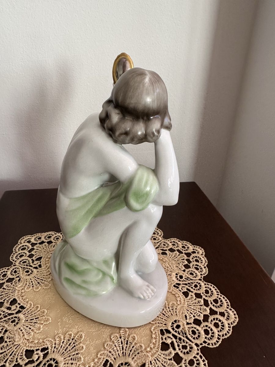 Herend Statuette: Herend Art-Deco Porzellanfigur – Usato da Herbriggen venduto da Sehrazade 1