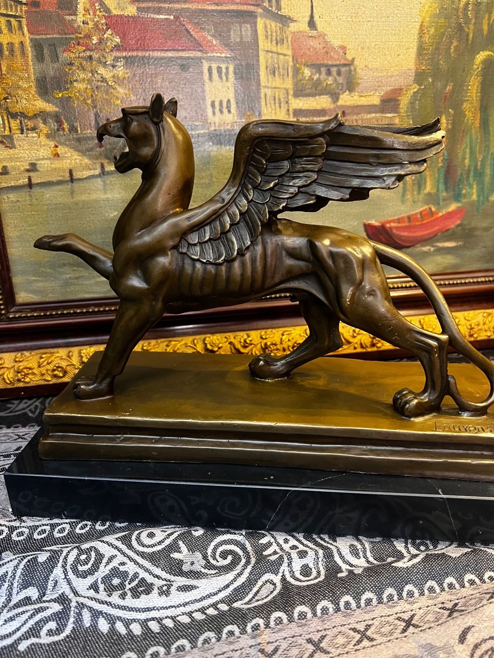 Skulpturen & Statuen: Traumhafte Bronze Figur ein Greif  ! Neu eingetroffen – Gebraucht aus Oberengstringen von Cici7 1
