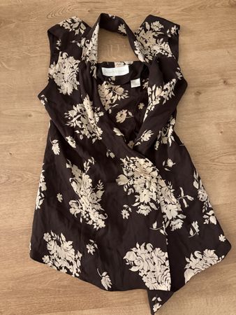 Bluse 100% Seide Dana Buchman top Qualität
