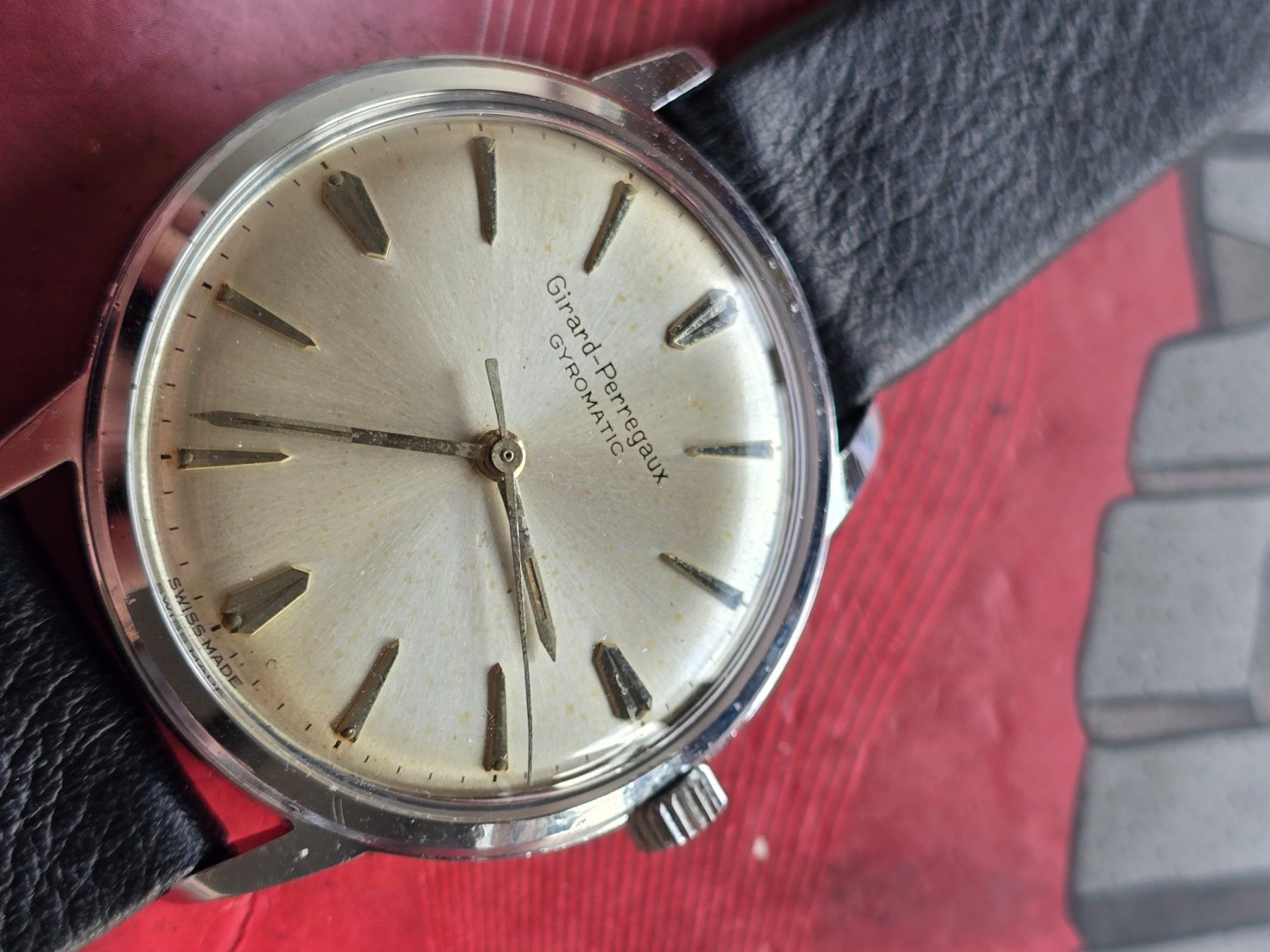 Girard-Perregaux Uhren: 311 Girard Perregaux Gyromatic ca1960 Wunderschoen – Gebraucht aus Muri AG von Corredor 9