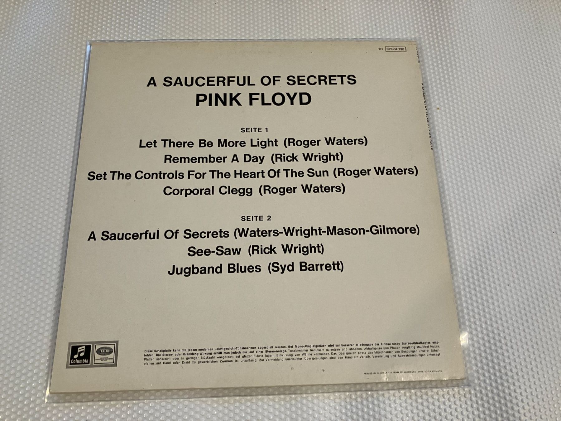 Dischi in vinile: Pink Floyd – Usato da Aarwangen venduto da Jukebox3 2