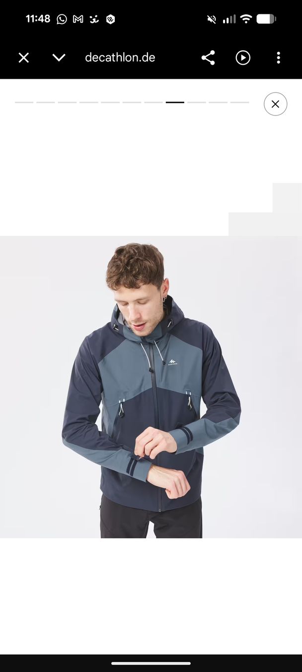 Giacche: QuechuaMH500  Regenjacke Grösse S – Nuovo (secondo la descrizione) da Luzern venduto da Superlari8 2
