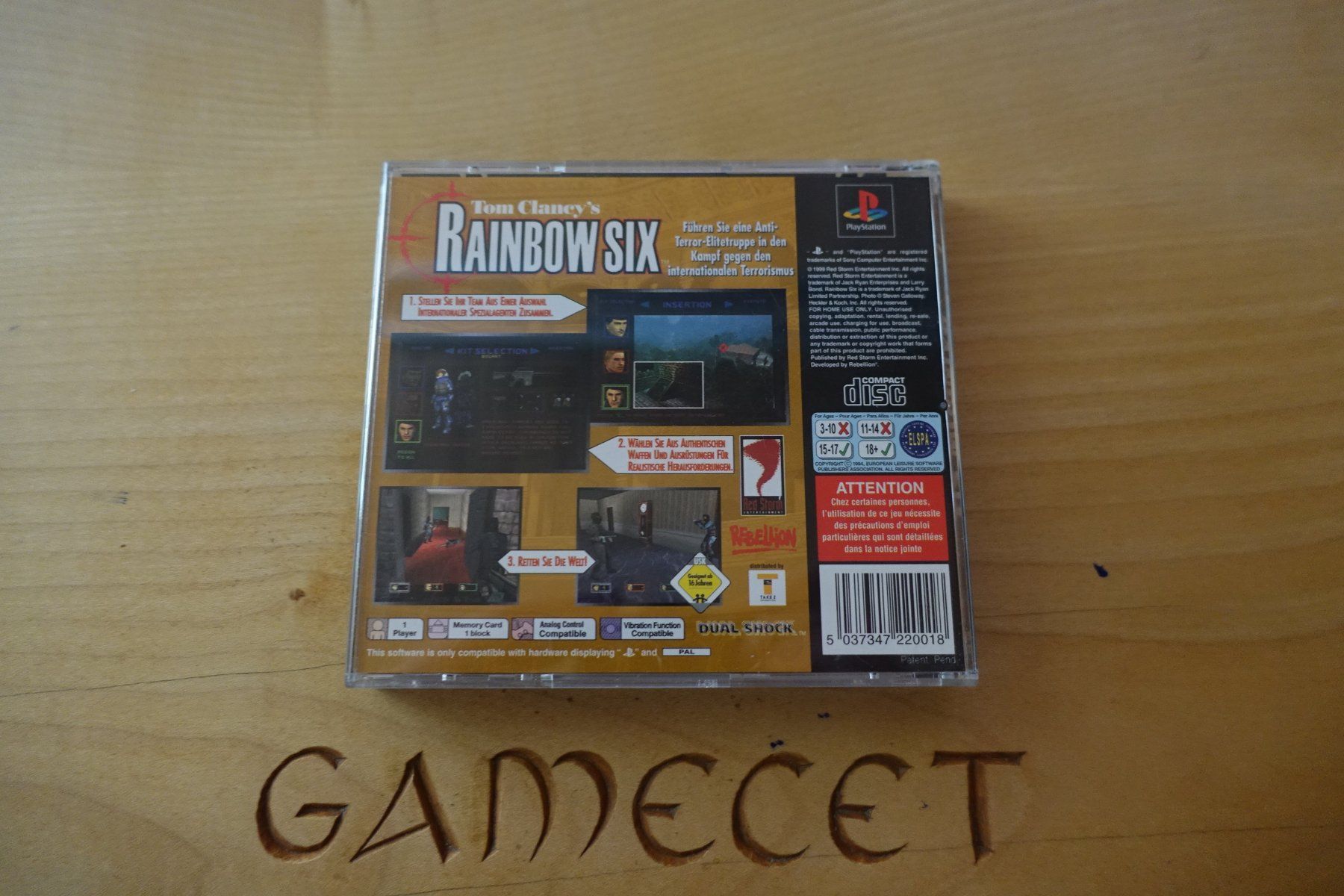Sony Spiele: Tom Clancy's Rainbow Six – Gebraucht aus Steinach von Gamecetch 2