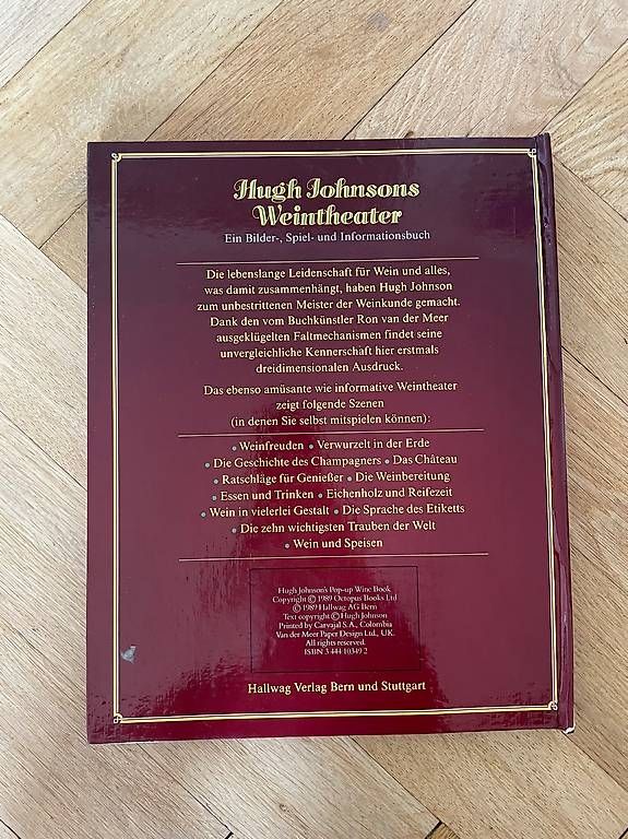 Libri: Hugh Johnsons Weintheater – Usato da Biel/Bienne venduto da pbeverin 3