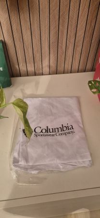 Columbia T-Shirt Grösse S weiss mit Print neu