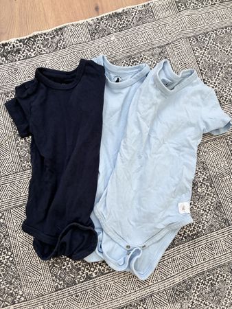 3 kurzarm Bodys 100% organic Cotton Gr 98