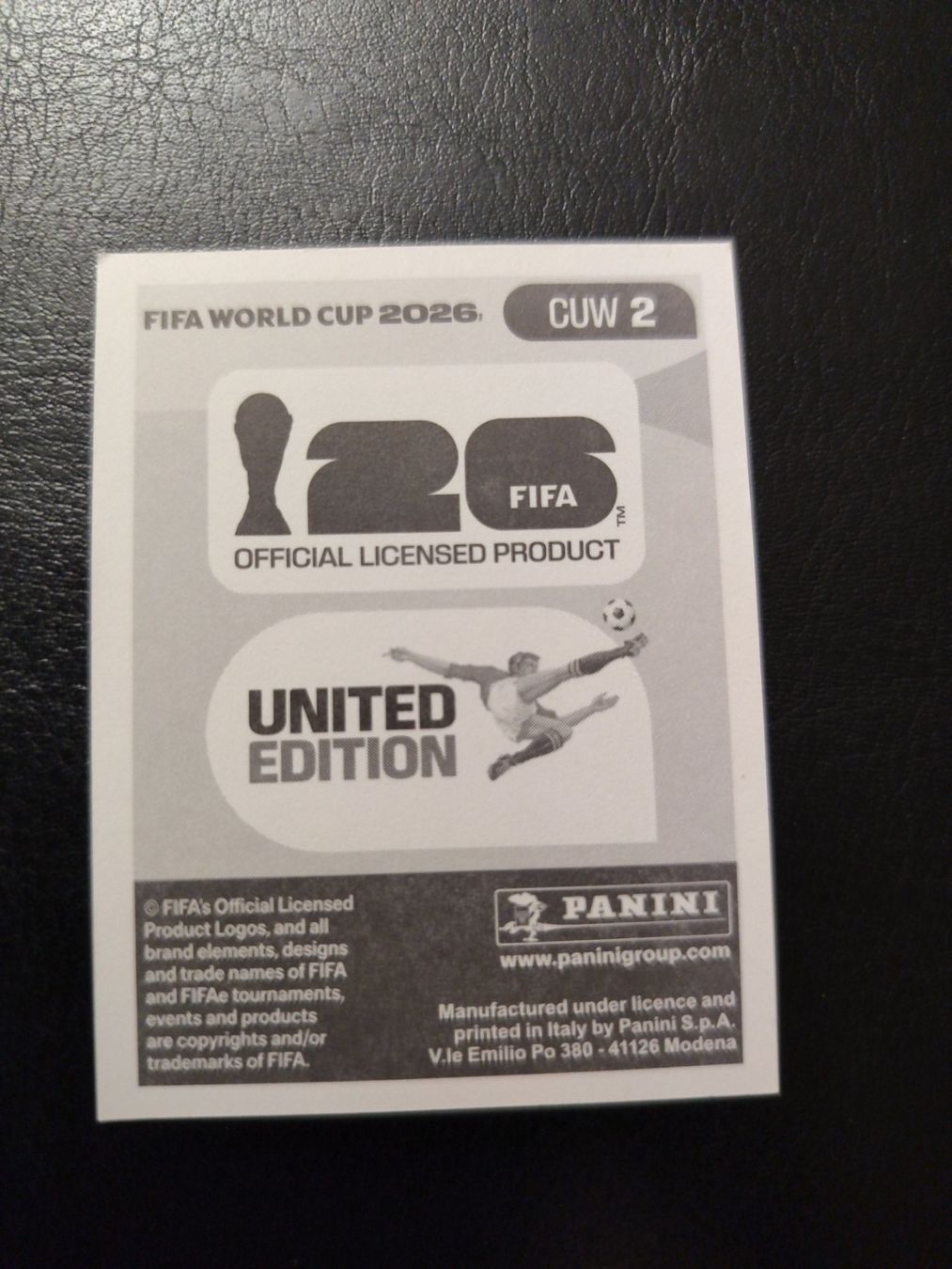 Panini Carte collezionabili: Panini FIFA World Cup 2026 CUW 2 – Nuovo (secondo la descrizione) da Matzingen venduto da Clie42 1