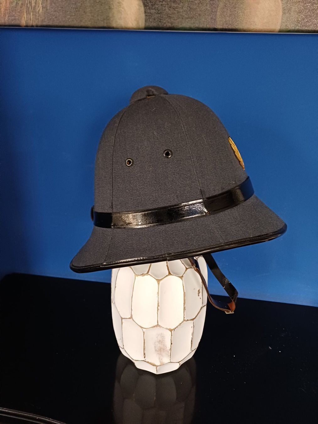 Uniformen: Bobby Polizei Helm Gr. 57, St.Gallen – Gebraucht aus Romanshorn von Hanibal424 1