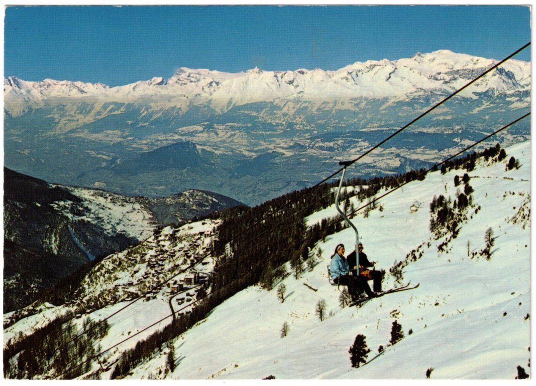 Ansichtskarten: Chadolin - Sessellift – Gebraucht aus Binningen von Mountainrider