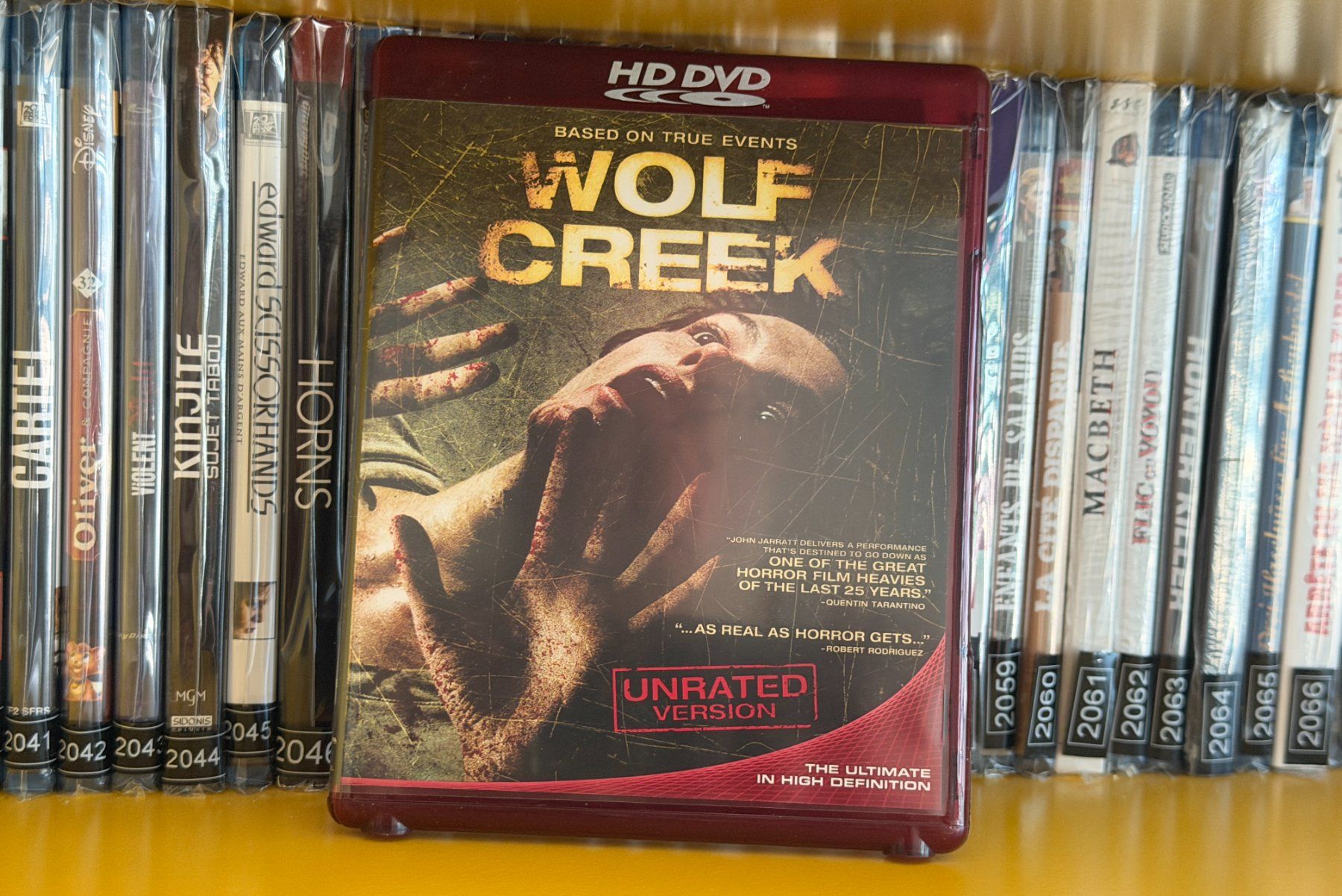 Tutti i DVDs: Wolf Creek (2005) - HD-DVD – Usato da Semsales venduto da __Florian__ 1