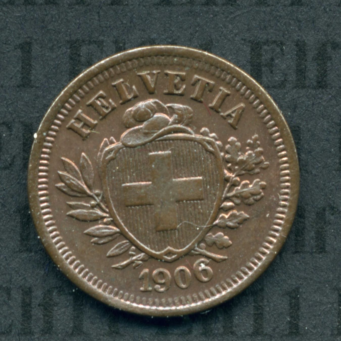 Tutti le monete: CHF___0.01 1906 stgl 1 Rappen – Nuovo (secondo la descrizione) da Widnau venduto da Elf11