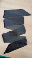 Gürtel Kravatte 130x8cm/NP160CHF Metall Schwarz