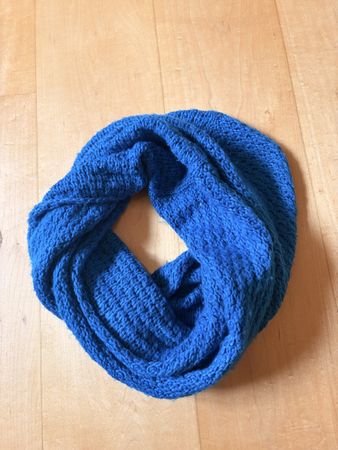 Snood bleu 