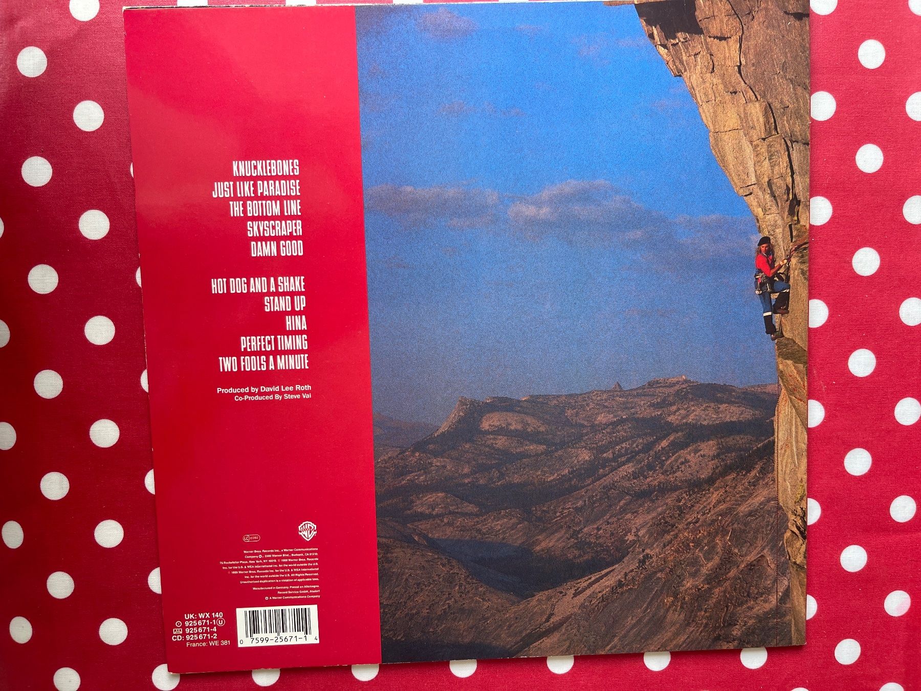 Vinyles: A559/David Lee Roth - Skyscraper – D'occasion à Frutigen par Philippe_jsp 1