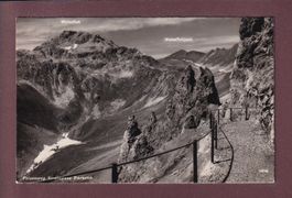 Felsenweg STRELAPASS PARSENN - 1952