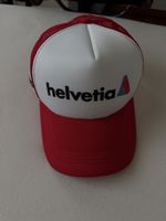 Helvetia Cap / Kappe, Rot-Weiss, neu, ab 1 CHF