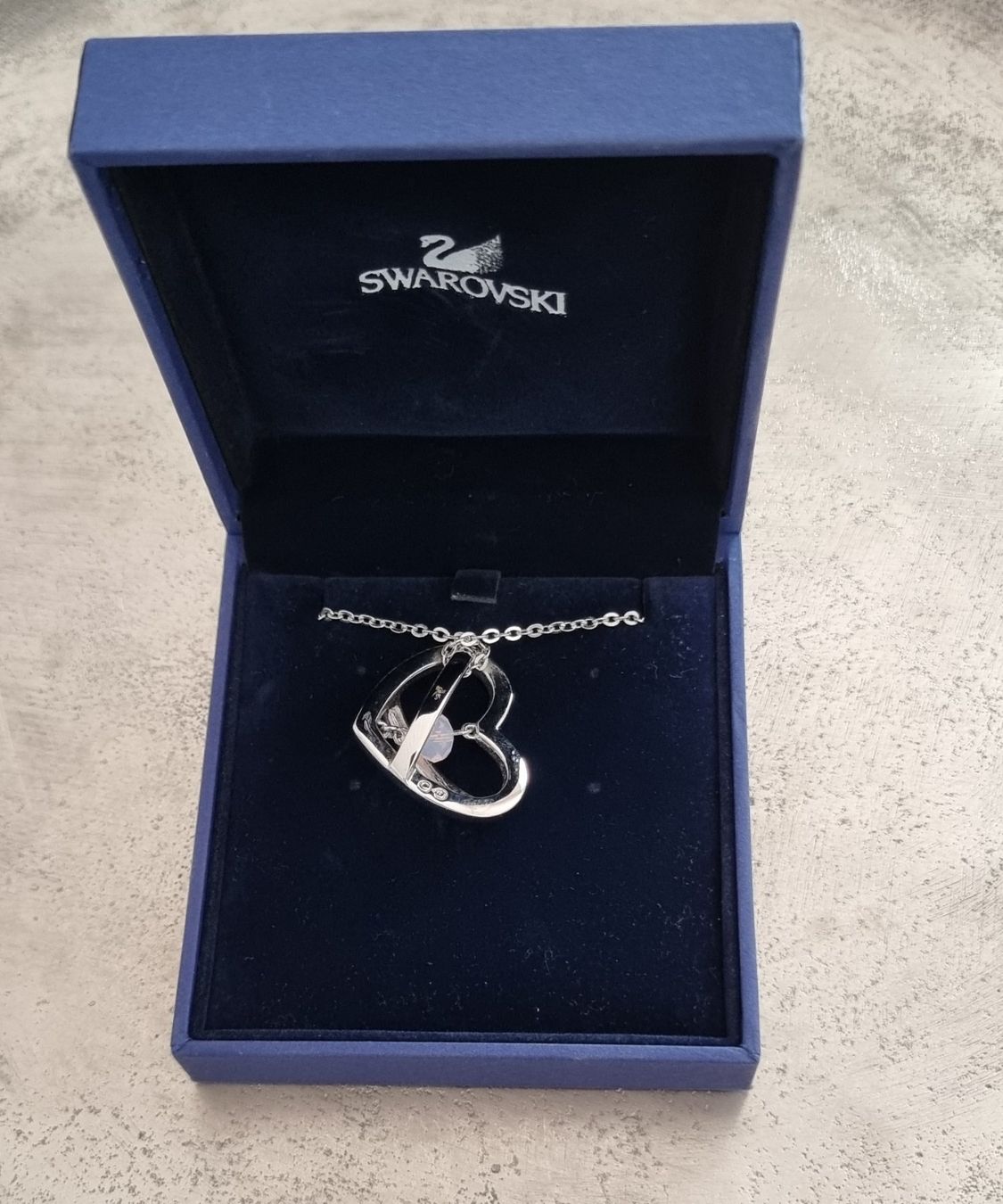Catenine: ORIGINAL Swarovski Kette  Herzform – Nuovo e nell'imballaggio originale da Frauenfeld venduto da Bleeddragon 1