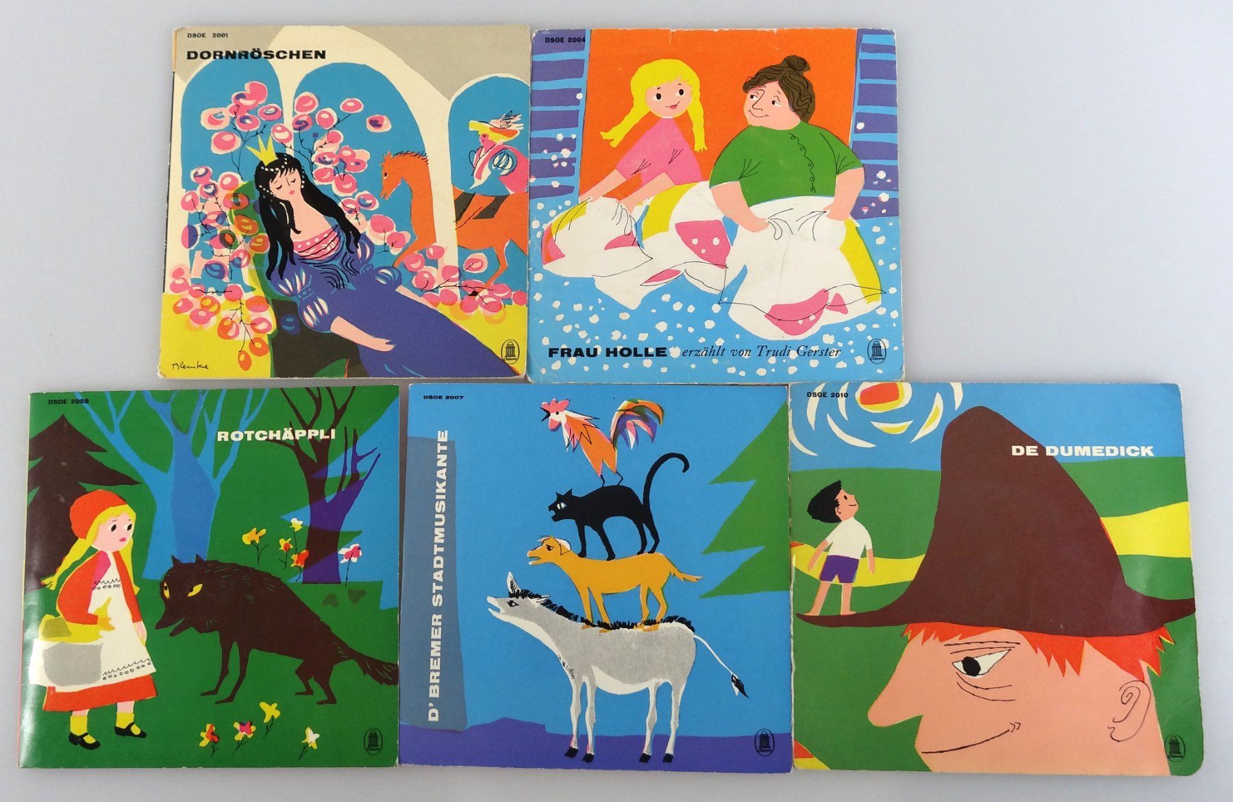 Dischi in vinile: Vinyl-Singles Märchen Trudi Gerster Lot 2 – Usato da Rüti ZH venduto da Restwert_Rueti_ZH 1