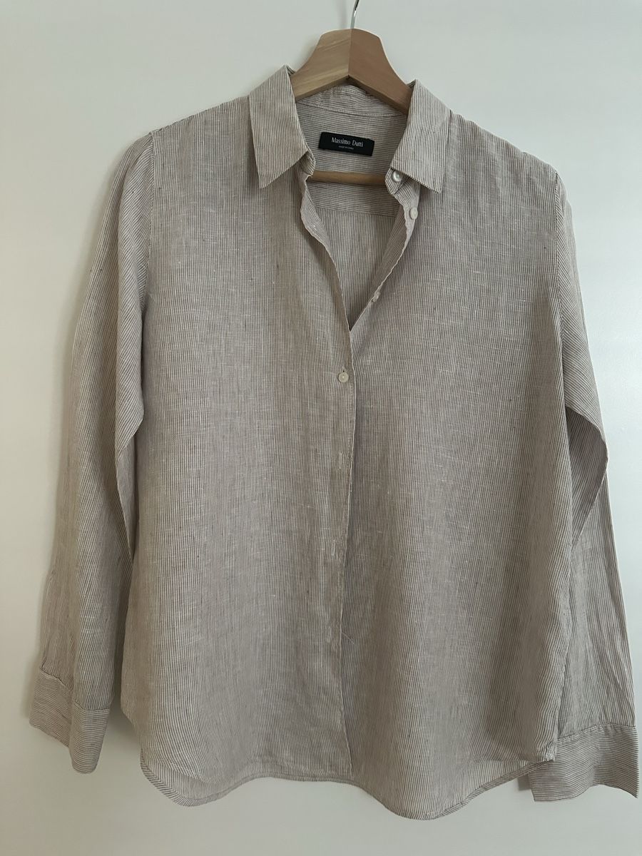 Massimo Dutti Blusen: Bluse Leinen Damen Massimo Dutti Grösse 36 neuwertig – Gebraucht aus Thalwil von saco1402