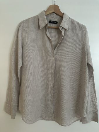 Bluse Leinen Damen Massimo Dutti Grösse 36 neuwertig