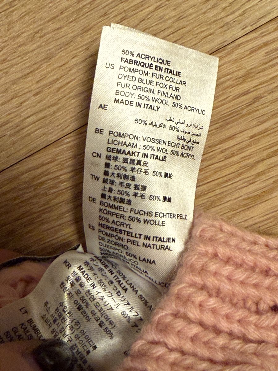 Sandro Copricapi, berretti & cappellini: SANDRO beanie hat NEU, Gr. onesize – Nuovo e nell'imballaggio originale da Zürich venduto da Restesindsuess 2
