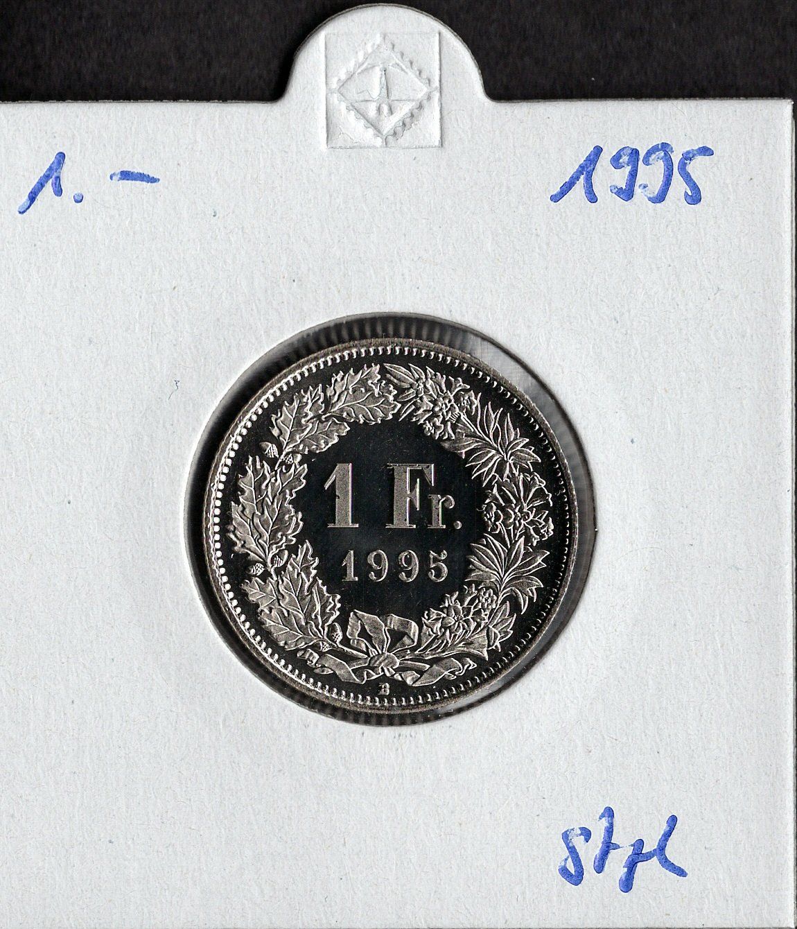 Tutti le monete: 1 Franken 1995 stgl. – Nuovo (secondo la descrizione) da Alpnach Dorf venduto da Colibri126