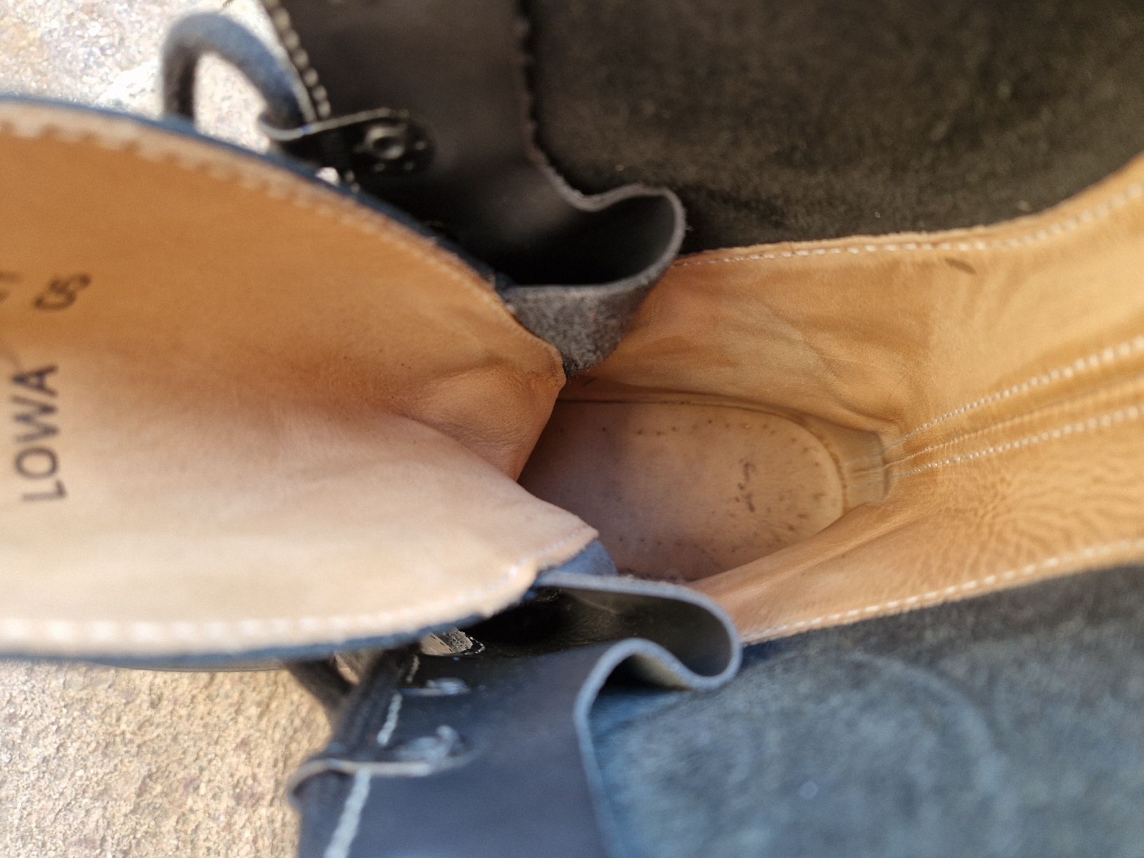Scarpe da uomo: Scarponi esercito svizzero vecchio stile – Nuovo (secondo la descrizione) da Breno venduto da BorioliD 5