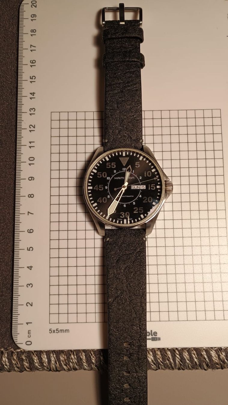 Hamilton Orologi: Hamilton Khaki Pilot Automatic 46mm Serviced! – Usato da Baar venduto da dieUhrenwerkstatt 3