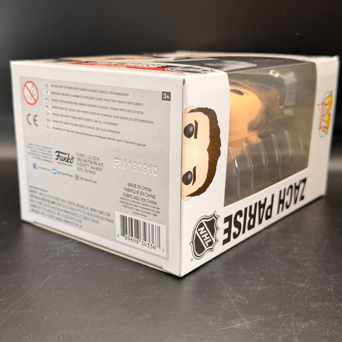 Funko Statuette: Funko Pop! NHL Zach Parise 41 – Usato da Düdingen venduto da Nerdworld 3