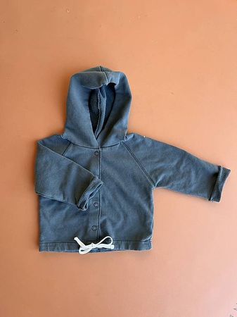 Grey Label Cardigan/Jacke Gr. 68 (3-6M) blau-grau