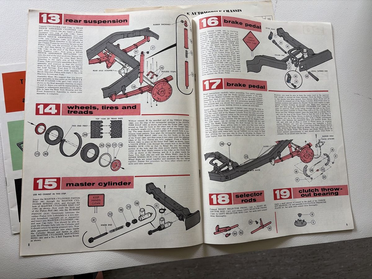 Baukästen: Renval Automobile Chassis Bausatz von 1963 – Gebraucht aus Grellingen von Toyhamster 3